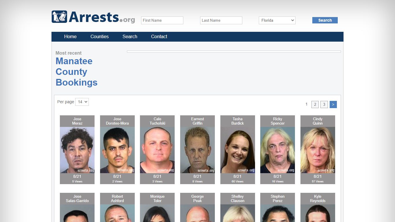 Manatee County Arrests and Inmate Search